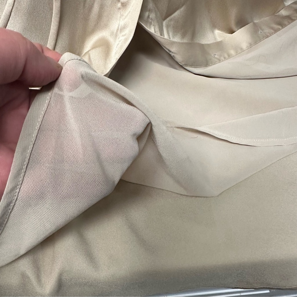 Banana Republic Gold 3/4 Sleeve Shirt Dress - Picture 13 of 14